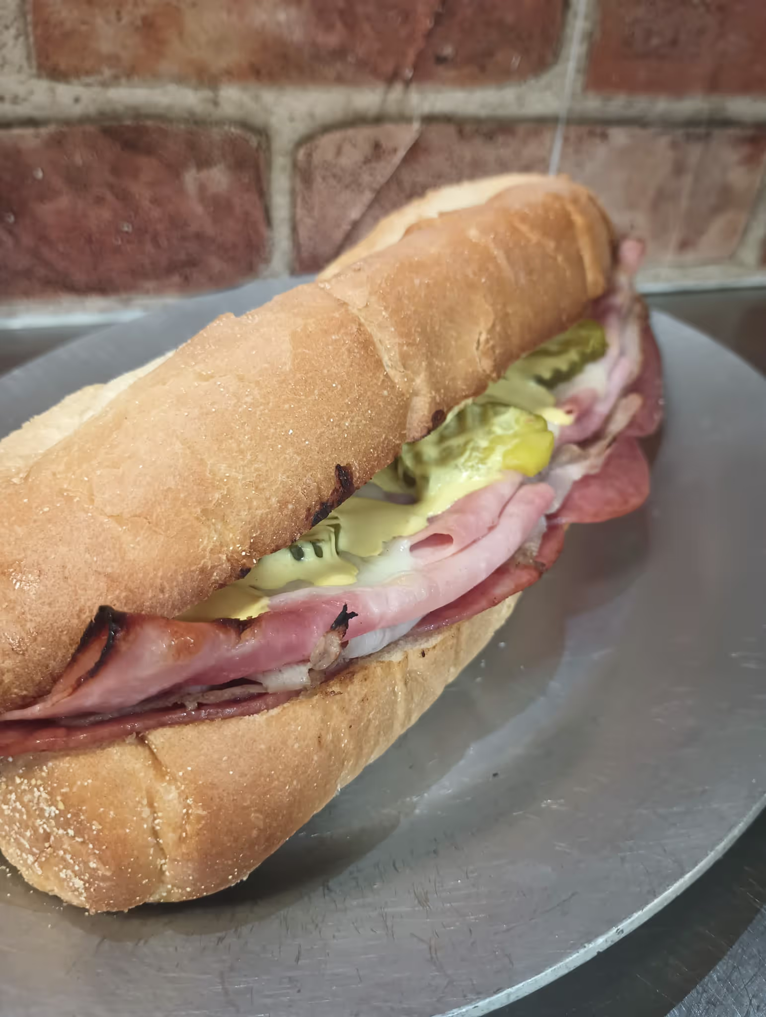 ham and cheese sub